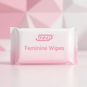 Lingettes déodorantes féminines personnalisées pour les aisselles, jetables, biodégradables, emballées individuellement, pour peaux sensibles - Product Image 1