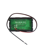 Pengukur Daya Mobil 12-60V, Penguji Kapasitas Baterai Lithium, Layar Digital LED 0.56 inci, Pengukur Tegangan