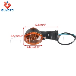 Lámpara indicadora de luz de señal de giro trasera de lente negra para Suzuki <span class=keywords><strong>DL</strong></span> 1000 <span class=keywords><strong>DL</strong></span> <span class=keywords><strong>650</strong></span> 04-12 - Product Image 6