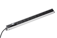 Bloc d'alimentation PDU 19 pouces pour montage en rack horizontal en Afrique du Sud, pour armoire de serveur et centre de données