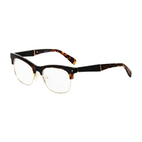 Nouvelle monture de lunettes unisexe en acétate et métal, carrée, à monture complète, personnalisable, avec branches simples et polyvalentes, personnalisable, vente en gros Jnloo VPR220V