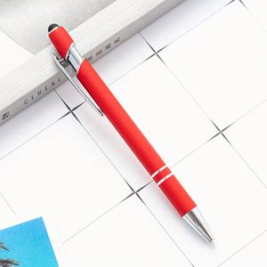 Multifunctional 2 in 1 Ball Soft Touch Screen Logo Engraved Lasered Metal <b>Stylus</b> <b>Pen</b> - Product Image 4