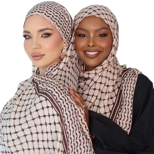 2025 Sharut Mới Nhất Bán Buôn <span class=keywords><strong>Hijab</strong></span> Hồi Giáo Phụ Nữ Khăn Choàng In Palestine Keffiyeh Khăn <span class=keywords><strong>Hijab</strong></span> Viscose Voile In Phương Pháp <span class=keywords><strong>Hijab</strong></span> - Product Image 1