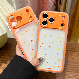 เคสสำหรับ iPhone 17 Pro Max ลายดาวกลิตเตอร์เรียบง่าย แบบสองในหนึ่ง รูแม่นยำ ปิดคลุมเต็มตัว ป้องกันการตกกระแทก - Product Image 2