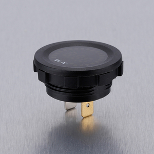 Phổ không thấm nước vòng điện áp thấp xe ô tô xe buýt biển đầy màu sắc đồ họa Racing điện áp 5-36V DC Bảng điều chỉnh núi kỹ thuật số Volt Meter - Product Image 4