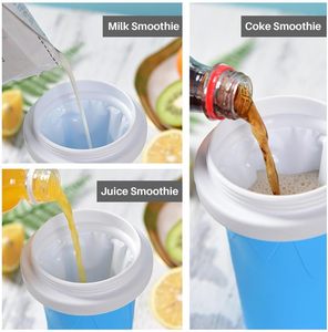 New Arrivals <b>Magic</b> Cup Slushy Maker Reusable Instant Slushie Cup With Lid Food Safe Silicone Squeeze Icy Cup - Product Image 2
