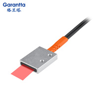 Diffuseur de lumière à matrice de fibres optiques rectangulaire à coque métallique Garantta pour amplificateur de capteur à fibres