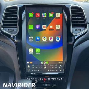 Radio con Pantalla Android Tesla de 13.6 Pulgadas 2DIN para Jeep Grand Cherokee 2014-2020, GPS, Carplay, Reproductor Multimedia para Auto, Video, Estéreo, Navegación - Product Image 1