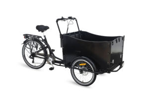 UB 9019 vélo cargo néerlandais avec pédale à 7 vitesses trois roues cadre en aluminium 36v porte-bagages arrière batterie au lithium vélo de <span class=keywords><strong>transport</strong></span> adultes - Product Image 2