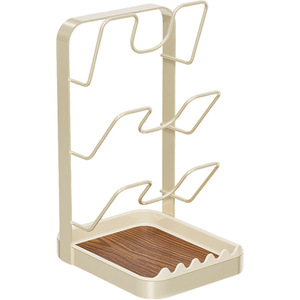 Pot Lid Rack With Cutting Board Holder 304 Stainless Steel Multi Function Kitchen Organizer For Countertop Storage - Product Image 5