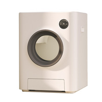 Sichere, intelligente, selbstreinigende, automatische Katzentoilette mit App-Steuerung