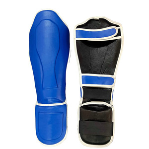 Reasonable Price Customized Design Leather Boxing Shin Guard Professional Protection Custom Size New Arrival Soft Kick Boxing - Product Image 5