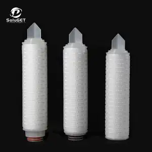 ATF Series Highly Hydrophobic Corrosion-resistant PTFE Membrane Filter Cartridge Pore Size 0.02/0.1/0.45/1 for Filtration Liquid