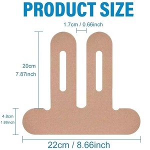 10PCS Cinta de kinesiología para rodillas, impermeable y elástica, cinta de <span class=keywords><strong>rodilla</strong></span> transpirable, cinta atlética que brinda soporte y estabilidad para correr - Product Image 2