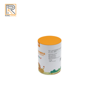 Matériaux recyclables en métal naturel et biologique pour l'emballage alimentaire, construction en fer blanc pour lait en poudre, bonbons, chocolat, biscuits