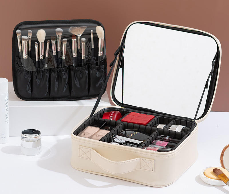 สีเบจ-กระจกหน้าจอขนาดใหญ่