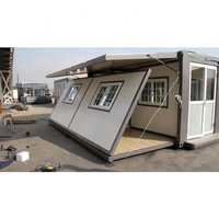 Maison mobile facile à installer, Tiny House de 20 pieds, conteneur extensible avec chambre, cuisine, salon, minimaliste, préfabriquée