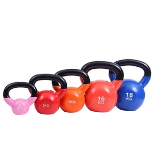 Kettlebell en fonte pour usage domestique, musculation, poids libre, entraînement de force réglable, fitness durable - Product Image 1