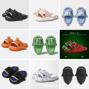 <span class=keywords><strong>Chanclas</strong></span> <span class=keywords><strong>de</strong></span> Tiburón EVA <span class=keywords><strong>de</strong></span> Suela Gruesa Hueca, <span class=keywords><strong>de</strong></span> Moda para Comercio Exterior, para Verano, para Parejas, Hombres y Mujeres, para Exteriores - Product Image 4