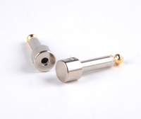 Câble d'alimentation silencieux pour guitare électrique, 6.35mm, 2 broches, mini Mono/TS, connecteurs avec câble