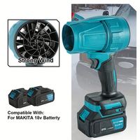 Souffleur Turbo Violent Sans Balais à Air Comprimé, Dépoussiéreur Portable Industriel DIY, Pression de Vent 160 mph 1000g, Mini Jet Sec