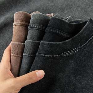 Camiseta Vintage con Lavado Ácido Personalizada - Camiseta Extra Grande para Hombre, 100% Algodón, Estilo Desgastado - Product Image 1