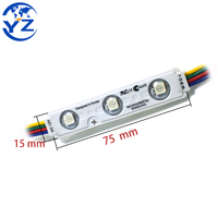 Module LED Pixel RGB Adressable Étanche IP67 de Haute Qualité DC12V, Module LED SMD 5050 pour Enseigne Électronique avec CE ROHS