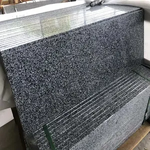 Proprio cava e fabbrica di pietre di granito naturale nuovo G654 Padang grigio scuro mattonelle di granito lucido fiammata 60x60x2cm