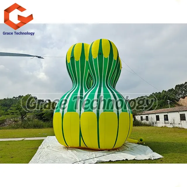 Balon Tiup Tiup Tiup Besar Karakter Tiup Kustom untuk Festival Seni