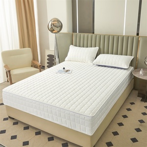 Coprimaterasso Semplice Antimacchia Completamente Coprente, Tinta Unita, <span class=keywords><strong>per</strong></span> Hotel e Casa, Misura Queen, Personalizzabile - Product Image 4