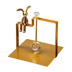 Portarrollos de Papel Cuadrado Mystic Arts, Hierro Plateado, Estilo Europeo, para Restaurantes y Hoteles - Product Image 5