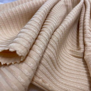 Couleur personnalisée 4Way Stretch Tissu Rayonne Élasthanne <span class=keywords><strong>Jersey</strong></span> 200Gsm 47 <span class=keywords><strong>Viscose</strong></span> 47 Coton 6 Spandex Tricoté pour Filles - Product Image 4