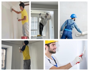 Enduit de ciment imperméable prêt à mélanger, anti-fissures, pour le nivellement des surfaces rugueuses - Product Image 5