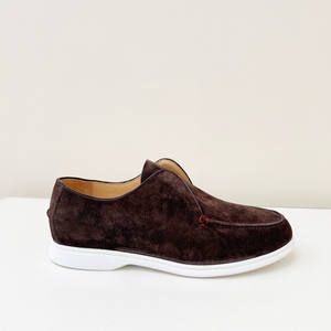 รองเท้าหนังลำลองหุ้มข้อสูงสำหรับผู้ชาย ฤดูใบไม้ร่วงและฤดูหนาว ขายส่งจากโรงงาน พื้นนุ่ม สไตล์แฟชั่นทันสมัย เหมาะสำหรับเดิน - Product Image 4