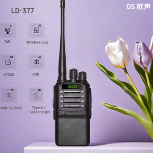 Radio bidirectionnelle pratique et bon marché personnalisée en gros <span class=keywords><strong>meilleur</strong></span> talkie-walkie longue distance <span class=keywords><strong>jambon</strong></span> 2W carte SIM portative VHF UHF à réduction de bruit - Product Image 3