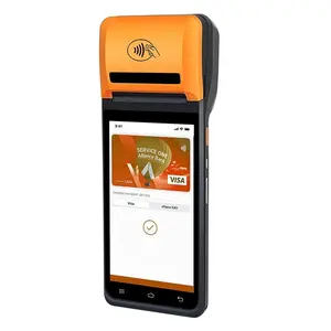 มือถือแบบพกพา POS Terminal Android 8 รองรับเครื่องอ่านบัตร NFC 4G WIFI Noryox nb55s3 4G Sim POS เครื่องหน้าจอสัมผัส