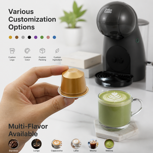 Specialized Ceremonial Matcha Pods Private Label For Nespresso Compatible Machines Healthy Green <b>Tea</b> Capsules Bulk Supply - Product Image 5