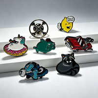 Broche en émail époxy en forme de dôme, plaquée laiton, badges en émail britanniques