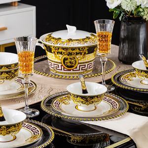 Vajilla de Cerámica, Juego de 60 Platos, Platos para Cena de Boda, Precio al por Mayor, Cartón de Lujo Personalizado, Estilo Chino - Product Image 2