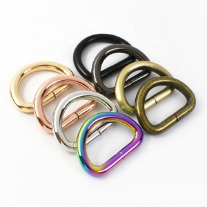 Deepeel F4-6 12-50mm hành lý phụ kiện phần cứng DIY handmade Túi xách bộ phận Vai Túi <span class=keywords><strong>d</strong></span>ây đeo khóa có thể điều chỉnh sắt <span class=keywords><strong>D</strong></span> Vòng - Product Image 4