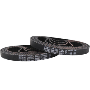 Courroie de distribution synchrone en caoutchouc 3GT, sur mesure, largeur et longueur 264 267 270 273 276 282 285 288 291 294 - Product Image 2
