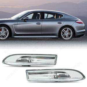 Feux latéraux de pare-chocs Porsche Panamera 2010-2013, clignotants halogènes, feux de stationnement, gauche et droite - Product Image 1
