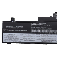 Baterai Laptop Baru 11.52V 57Wh L22M3PG5 5B11K63029 L22L3PG5 L22B3PG5 L22D3PG5 untuk Lenovo ThinkPad E14 Gen 5 E16 Gen 1