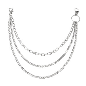 Hip Hop Metal Waist <b>Chain</b> Multi Layered Pants <b>Chain</b> Zinc Alloy Fashion Punk Style Daily Wear - Product Image 5