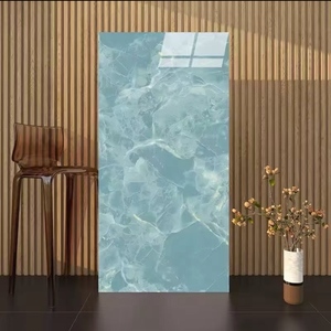 Azulejo de piedra Interior brillante de lujo Foshan 600x1200 moderno para sala de estar Hotel pared de roca todo el cuerpo de mármol para apartamento Villa - Product Image 1