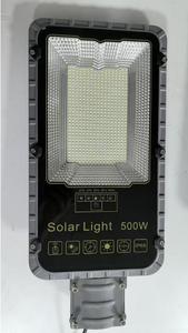 Lampe solaire LED de rue 500W IP67 en aluminium moulé sous pression, cellule solaire mono-Si, durée de vie 20000H, montage mural extérieur, angle de faisceau 120°, 6000K - Product Image 6