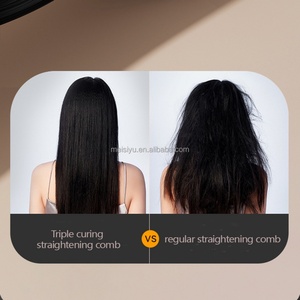 Peine Alisador Portátil a Batería para Hombres y Uso Doméstico, Secador de Pelo de Nailon Resistente con Aire Caliente para Salones - Product Image 4