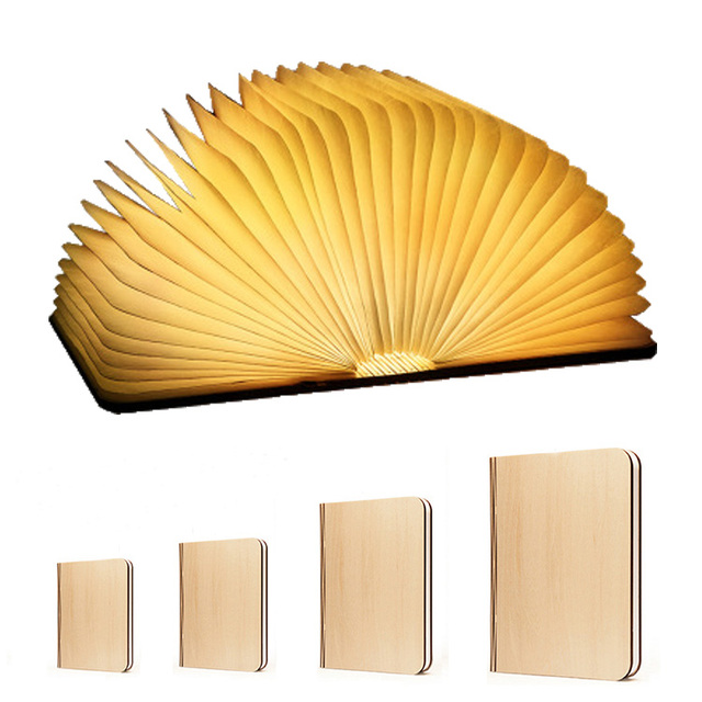 Promotion Small Foldable USB Magnetic Portable LED Book Light for Bedroom