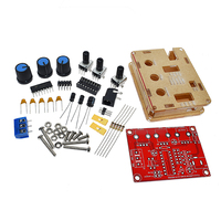 XR2206 Function Signal Generator DIY Kit Sine/Triangle/Square Output 1Hz-1MHz Signal Generator Adjustable Frequency Amplitude