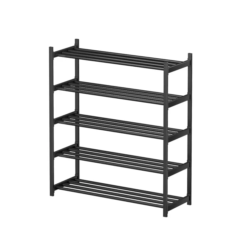 Stainless steel shoe rack multi-layer storage rack sturdy shoe shelf